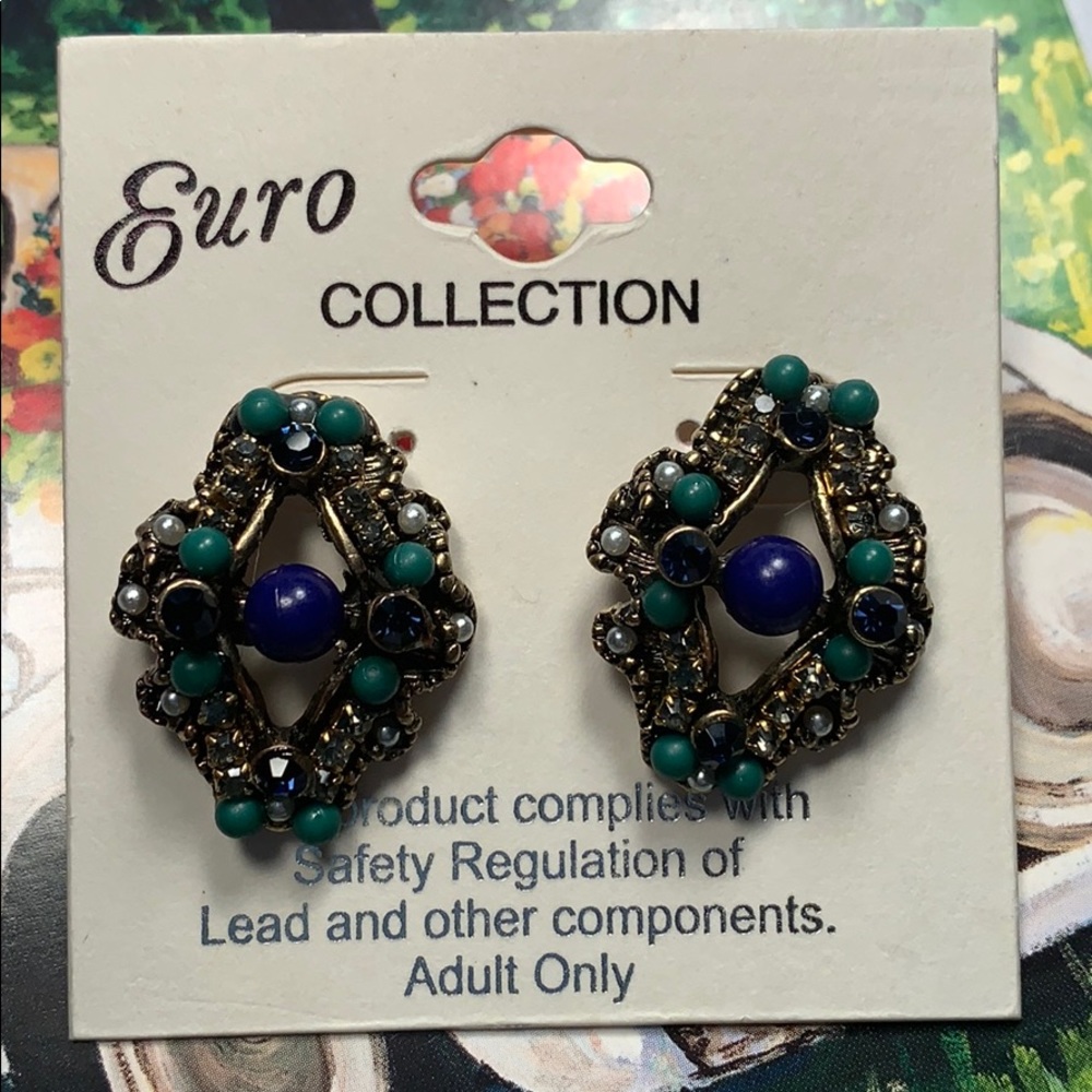 Euro Collection Earrings - Picture 2 of 3